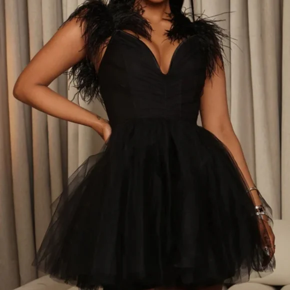 Fashion Nova Dresses Nwt So In Love Tulle Mini Dress Fashion